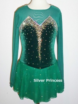 送料無料★TNG 87★フルオーダー★大会用フィギュアスケートコスチューム