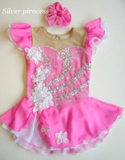 送料無料★TNPK207★フルオーダー＊大会用フィギュアスケートコスチューム