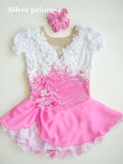 送料無料★TNPK212★フルオーダー＊大会用フィギュアスケートコスチューム