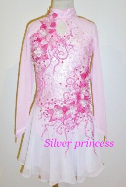 送料無料★TNPK247★フルオーダー★大会用フィギュアスケートコスチューム★