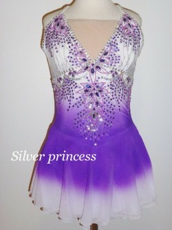 送料無料★TNPU121★フルオーダー★大会用フィギュアスケートコスチューム★