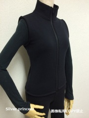 大人サイズ入荷★即納★イーベスト★ 日本製★Silver princess限定★USAポラーテック生地★イニシャル可能＊黒★大人S