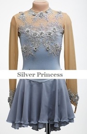 フィギュアスケートコスチューム販売│Silver Princesse