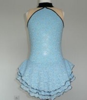 いつでも御注文製作★ＣＵＴＥ＊３重レース♪フィギュアスケートコスチューム★TNPS１★ＬＢ★各サイズ