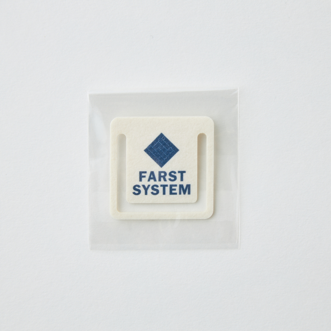 ファイバー紙しおりクリップ1個(OPP袋入)