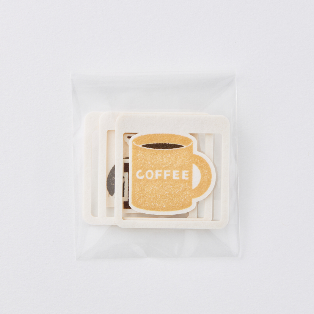 ファイバー紙しおりクリップ3個セット(OPP袋入)