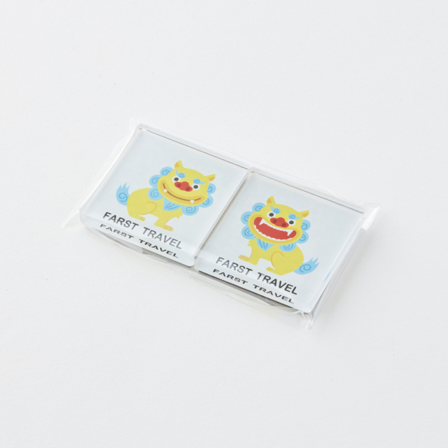 アクリルマグネット 2個セット(OPP袋入）