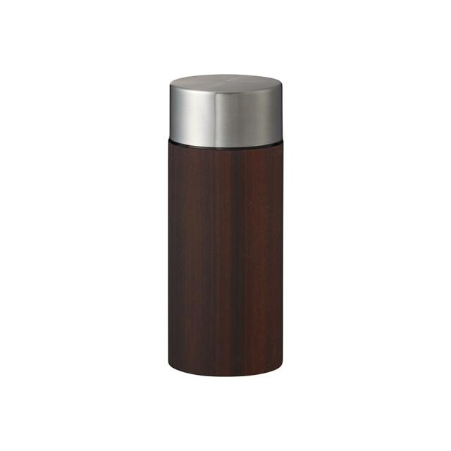 【保温＆保冷】木目調ボディサーモボトル300ml