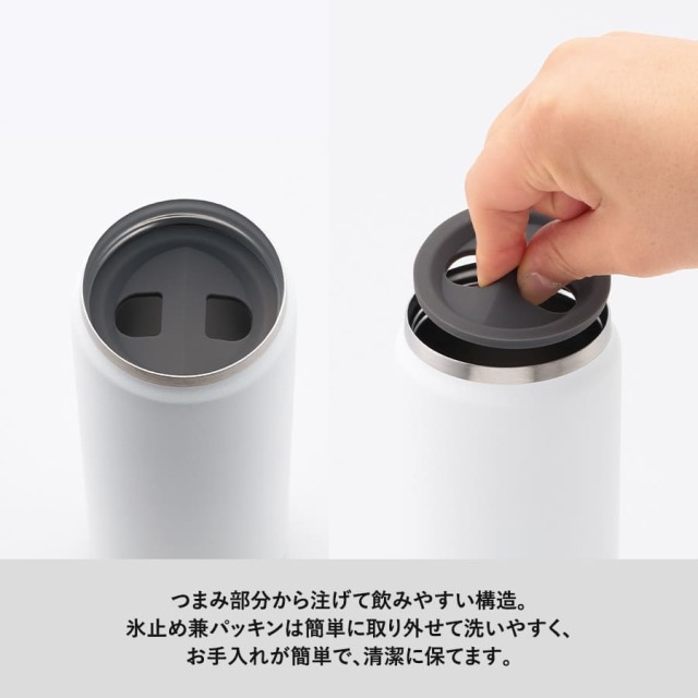 【保温＆保冷】Zalattoサーモハンドルスタイルボトル360ml