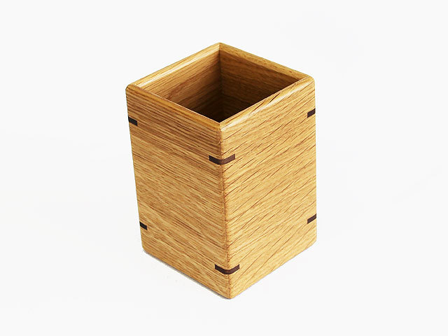 木製ペンスタンド　ナラ