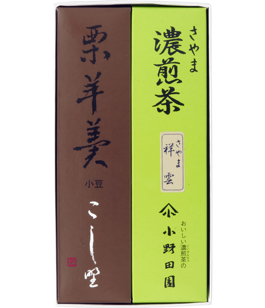 祥雲×1本　栗ようかん×1本