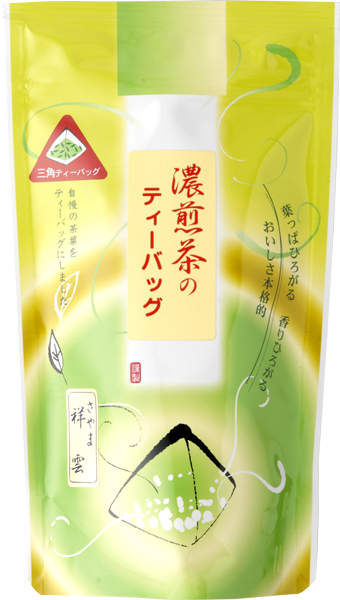 濃煎茶のティーバッグ　茶葉