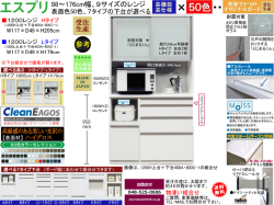 【ほぼ満足できる高機能レンジボード】「エスプリ」１２００Lレンジ（受注生産）　W１１７×D４９×H１７９cm、F☆☆☆☆素材仕様、５０色ハイグロス表面材・１７９（L）、２０５（H）cmの高さ・７タイプ下台がお好みで選べるレンジボード