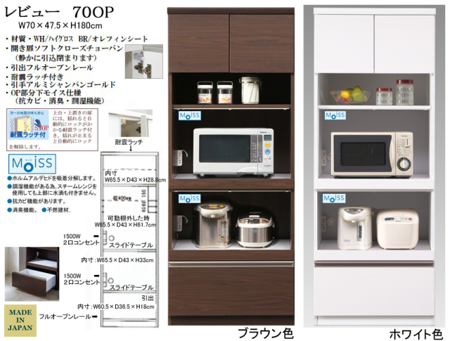 家電収納特化型ボード】レビュー90OP 幅90cm、高さ180cm