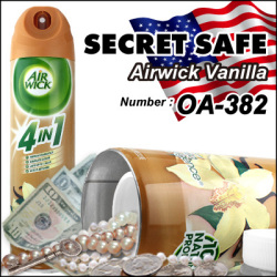 隠し金庫 スプレー缶型『SECRET SAFE』(OA-382) Airwick Vanilla Indulgence