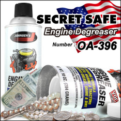 隠し金庫 スプレー缶型『SECRET SAFE』(OA-396) Johnson's Engine Degreaser