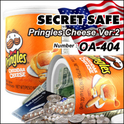 隠し金庫 ペーパー缶型 『SECRET SAFE』(OA-404) Pringles CHEDDAR CHEESE