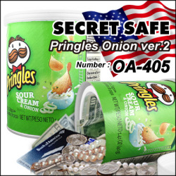隠し金庫 ペーパー缶型 『SECRET SAFE』(OA-405) Pringles SOUR CREAM & ONION