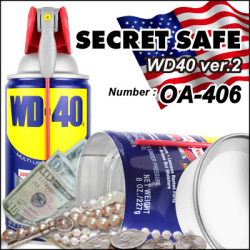隠し金庫 スプレー缶型『SECRET SAFE』(OA-406) WD40(8oz)