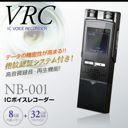 小型ビデオカメラ ボイスレコーダー型 フラッシュメモリ スパイカメラ (NB-001)