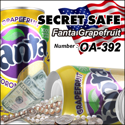 隠し金庫 飲料缶型 『シークレットセーフ Fanta Grapefruit 