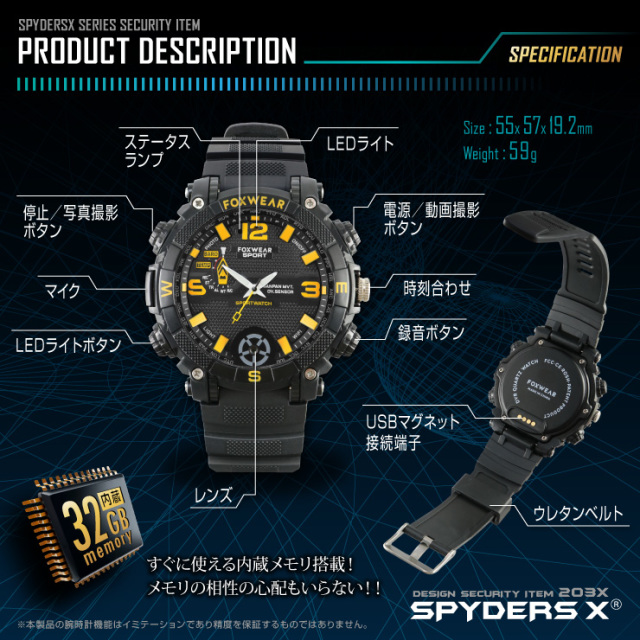 小型カメラ Bluetoothスピーカー 時計型カメラ HD防犯カメラ Amazon.co.jp: 隠しカメラ wifi小型カメラ 隠しカメラ時計 スパイ