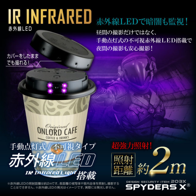 カップリッド型カメラ 小型カメラ スパイダーズX (M-943) スパイ