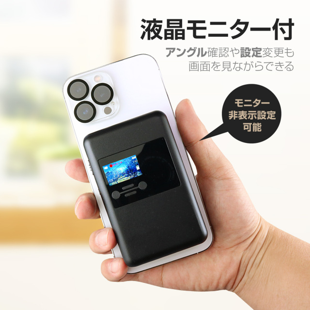 Gexa(ジイエクサ) スパイカメラ 2.7K ワイヤレス充電器型カメラ