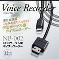 ボイスレコーダー USBケーブル型 (NB-002)