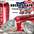 防犯 スパイグッズ 隠し金庫 飲料缶型 収納 セーフティボックス 『SECRET SAFE シークレットセーフ』(OA-216) CocaCola