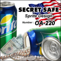 防犯 スパイグッズ 隠し金庫 飲料缶型 収納 セーフティボックス 『SECRET SAFE シークレットセーフ』(OA-220) Sprite