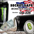 防犯 スパイグッズ 隠し金庫 飲料缶型 収納 セーフティボックス 『SECRET SAFE シークレットセーフ』(OA-225) MONSTER