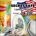 隠し金庫 ペーパー缶型 収納 セーフティボックス『SECRET SAFE シークレットセーフ』(OA-235) Lipton