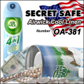 隠し金庫 スプレー缶型『SECRET SAFE』(OA-381) Airwick Cool Linen & White Lilac