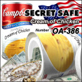 隠し金庫 食品缶型 フード缶詰デザイン 収納 セーフティボックス『SECRET SAFE シークレットセーフ』 (OA-386)