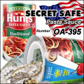 隠し金庫 食品缶型 フード缶詰デザイン 収納 セーフティボックス『SECRET SAFE シークレットセーフ』 (OA-395)