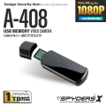 【第二世代V2｜１TB対応】スパイダーズX スパイカメラ 1080P USBメモリ型カメラ 小型カメラ [A-408] 防犯カメラ 暗視補正