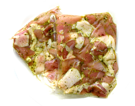 鶏モモ肉の香草漬け