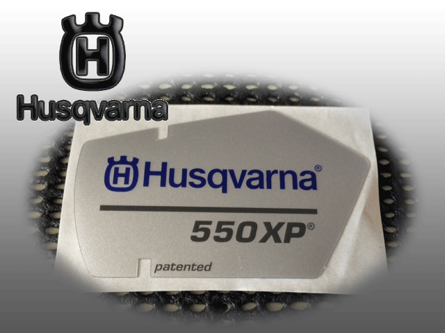 ハスクバーナ純正スタータデカール550XP