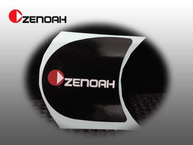 ゼノア純正部品　　チェンブレーキデカール