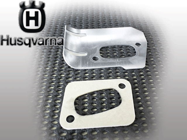 ハスクバーナ純正部品　マフラーガスケット&デフレクターセット！