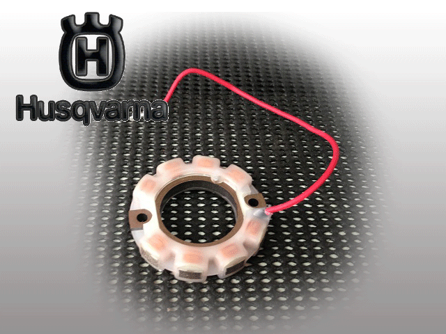 ハスクバーナ純正部品ジェネレータ！