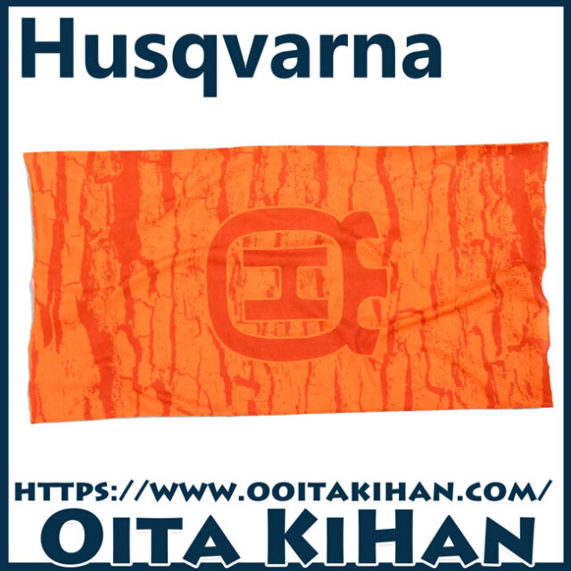 ハスクバーナネックウォーマー/オレンジ