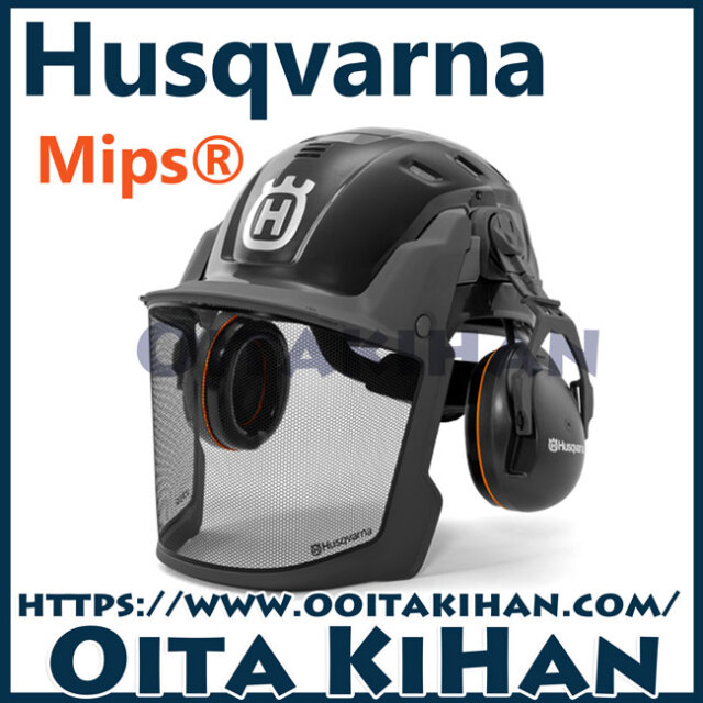 ハスクバーナ　フォレストヘルメットテクニカル/グレー/Mips