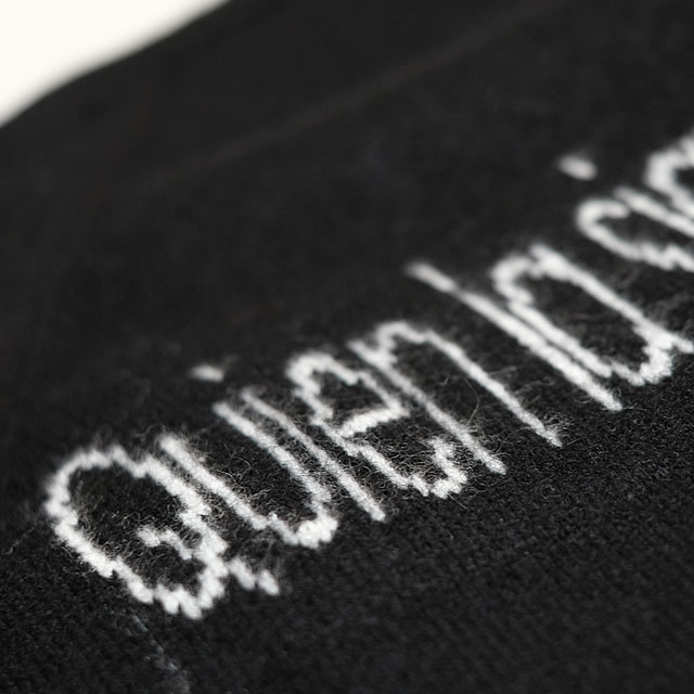 松井繁 限定カシミアニットBLACK