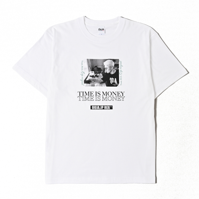 OOJA Front Photo Tシャツ（ホワイト）  / サイズM-XL