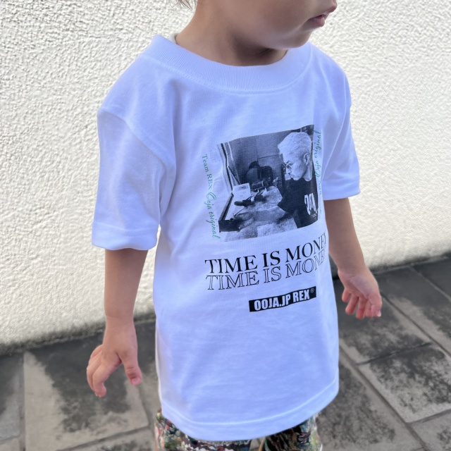 OOJA Kids Photo Tシャツ（ホワイト）  / サイズ100/120/140