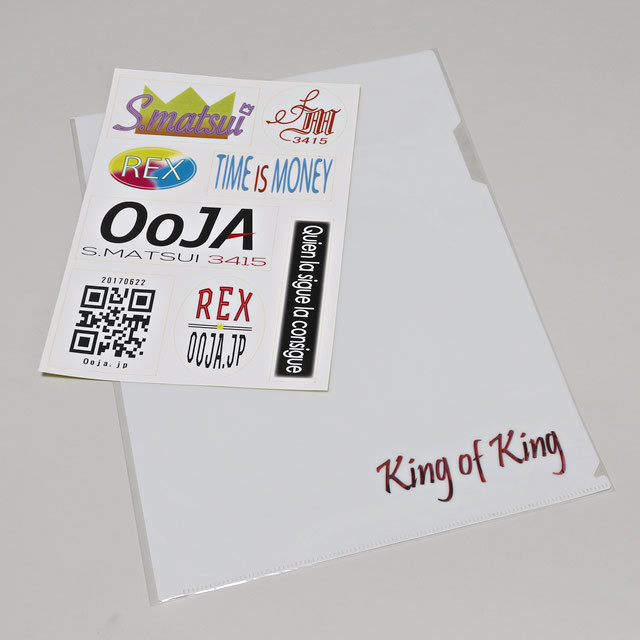 オリジナルステッカー＆クリアファイルセット