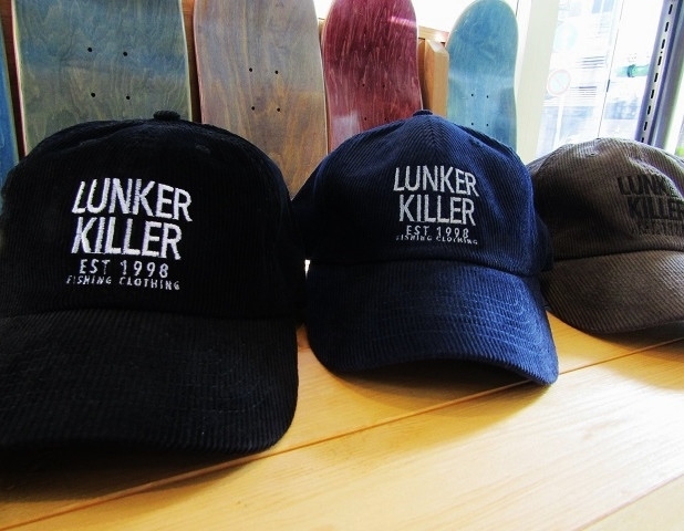LunkerKiller ランカーキラー 「FC LOGO 6-PANEL CORD CAP FC