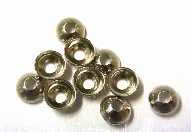 日本の部品屋 「カップワッシャー 5.9×1.9H×2.2 ブラス製 シルバー」